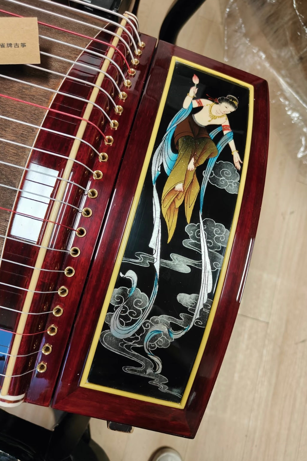 Zhuque Guzheng, Scarlet Bird, buy guzheng,163cm guzheng, full-size guzheng, quality guzheng, premium guzheng, 朱雀古筝“佳人琴思”,9系列,朱雀海外代理,标准古筝,买古筝,海外买古筝,高性价比古筝| Guzheng World 古筝世界