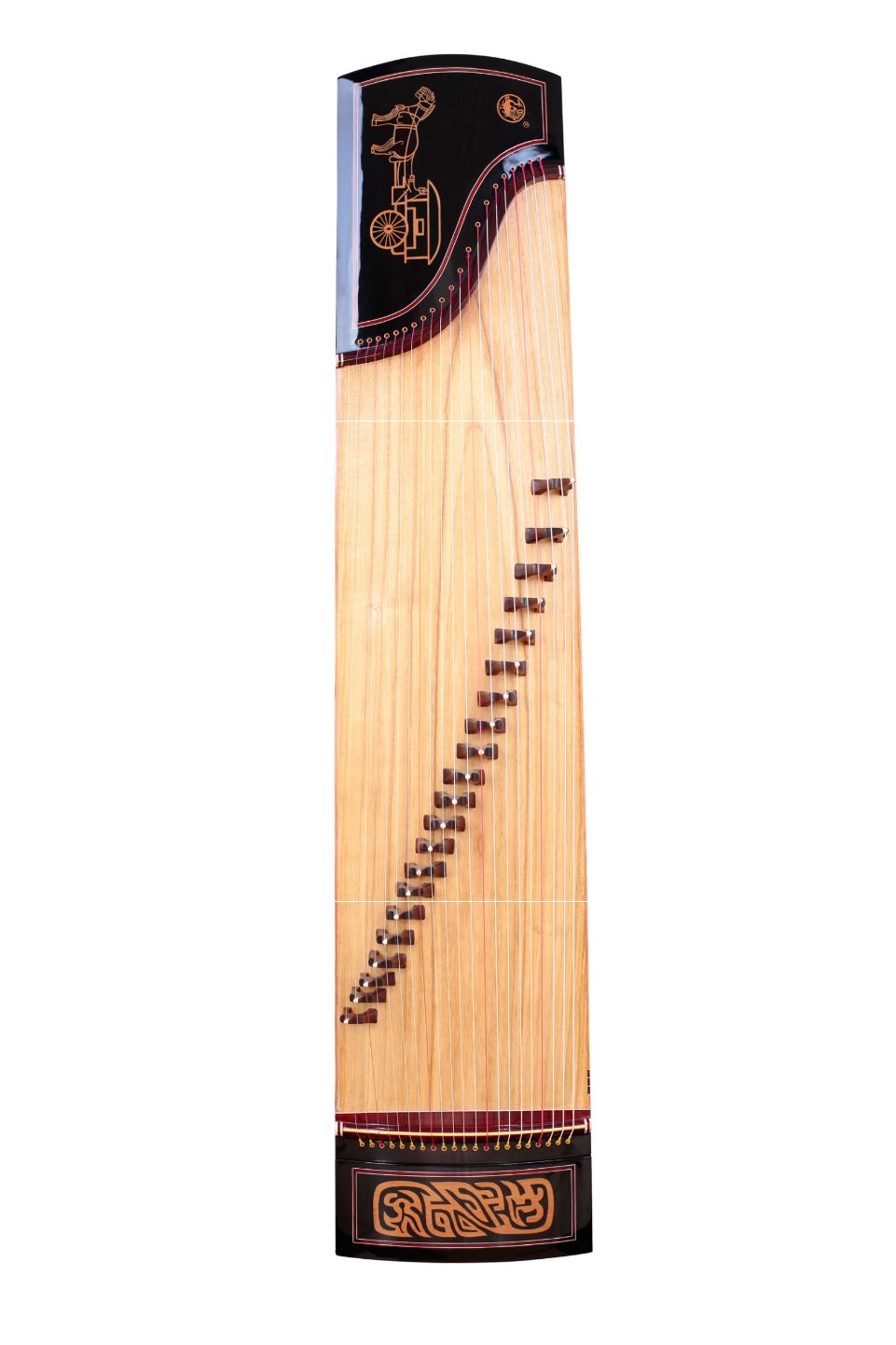 zhuque "Scarlet Bird" guzheng 09A, Scarlet Bird guzheng, full carved guzheng, buy guzheng, 163cm guzheng, full-size guzheng, quality guzheng, premium guzheng, 朱雀古筝09A,朱雀海外代理, 整挖古筝,高端古筝,海外买古筝,全球免邮,高性价比古筝