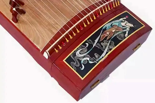 Zhuque Guzheng, Scarlet Bird, buy guzheng,163cm guzheng, full-size guzheng, quality guzheng, premium guzheng, 朱雀古筝“佳人琴思”,9系列,朱雀海外代理,标准古筝,买古筝,海外买古筝,高性价比古筝| Guzheng World 古筝世界