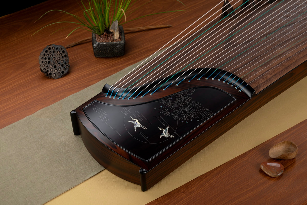 163cm guzheng, "qiu ci" design, full size guzheng, premium rosewood guzheng, tangxiang guzheng, high quality guzheng, buy guzheng with Guzheng World, carefully-picked by Guzheng expert Qing Du, free worldiwde shipping, 163cm古筝, 唐响古筝