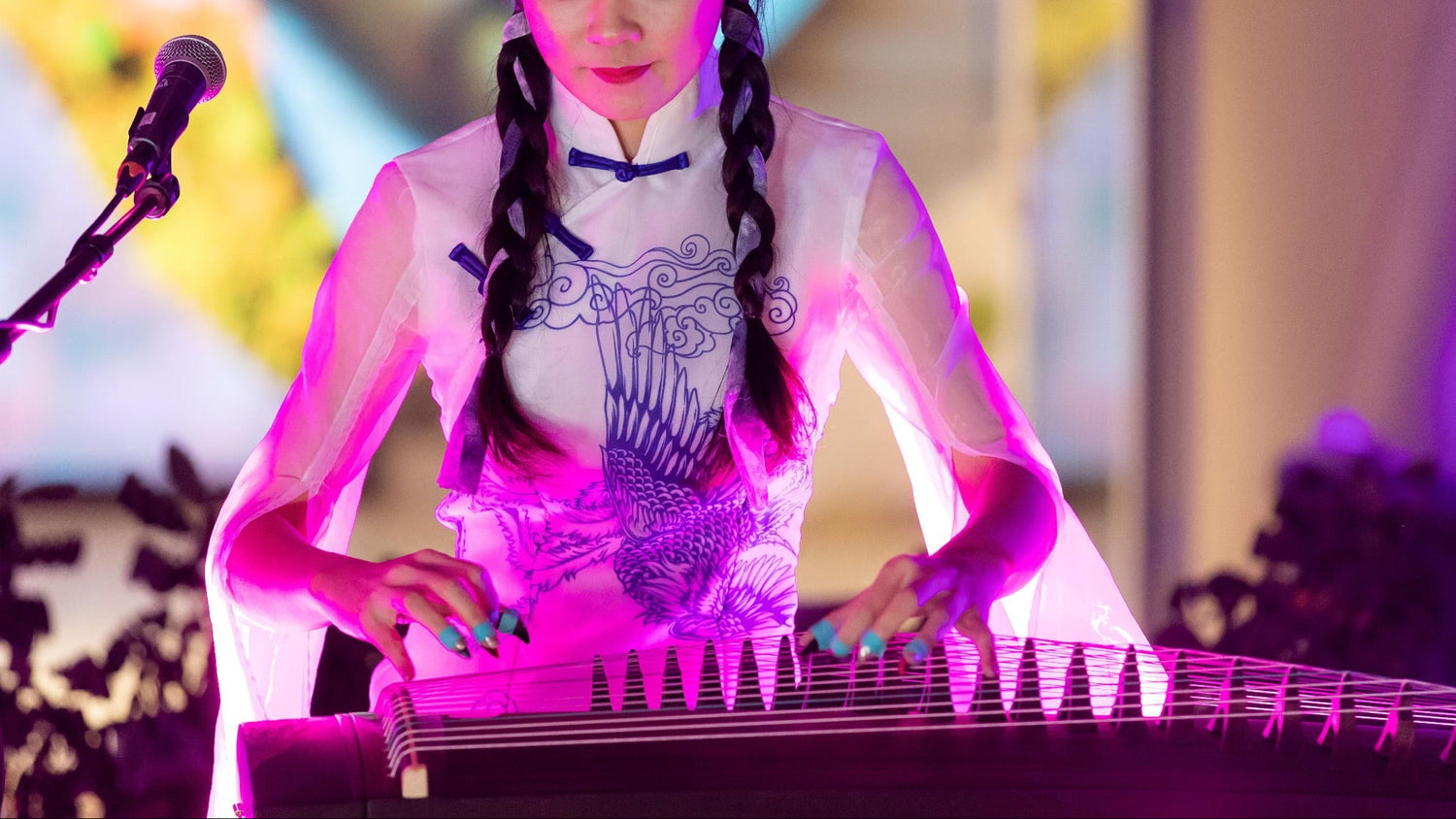 Top guzheng player Qing Du, Guzheng performer in London, Guzheng Soloist, London Guzheng concert, Chinese New Year event, 英国古筝艺术家, 伦敦古筝, 海外春节古筝表演,