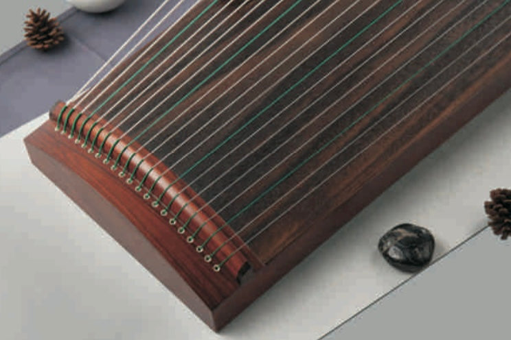 RENTAL (LONDON ONLY) | Haitang 43in Elite Indian Rosewood Carved Guzheng ”Xiao Tang" 海棠110cm阔叶黄檀挖筝"小棠“