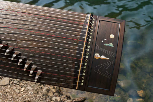 Chinese music store - travel size guzheng, high quality guzheng, mini guzheng that don't compromisx qe on sound quality, guzheng with free shipping, 高性价比古筝, 便携古筝, 小古筝, 在海外买古筝, 在海外学古筝