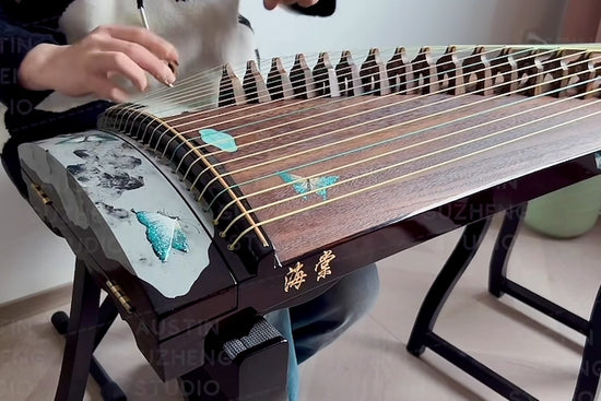 buy guzheng, affordable guzheng, small guzheng, 135cm guzheng, Haitang guzheng, high quality guzheng, premium guzheng, guzheng with free shipping, 小古筝，1米古筝，1.35米古筝，便携古筝，海棠古筝，海外买古筝，高性价比古筝