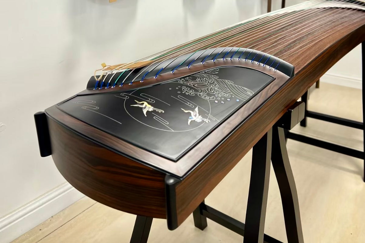 163cm guzheng, "qiu ci" design, full size guzheng, premium rosewood guzheng, tangxiang guzheng, high quality guzheng, buy guzheng with Guzheng World, carefully-picked by Guzheng expert Qing Du, free worldiwde shipping, 163cm古筝, 唐响古筝
