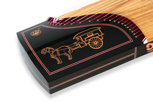 zhuque "Scarlet Bird" guzheng 09A, Scarlet Bird guzheng, full carved guzheng, buy guzheng, 163cm guzheng, full-size guzheng, quality guzheng, premium guzheng, 朱雀古筝09A，朱雀海外代理， 整挖古筝，高端古筝，海外买古筝，全球免邮，高性价比古筝