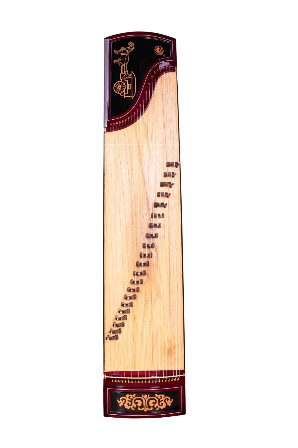 zhuque "Scarlet Bird" guzheng 09B, Scarlet Bird guzheng, full carved guzheng, buy guzheng, 163cm guzheng, full-size guzheng, quality guzheng, premium guzheng, 朱雀古筝09B，朱雀海外代理， 整挖古筝，高端古筝，海外买古筝，全球免邮，高性价比古筝