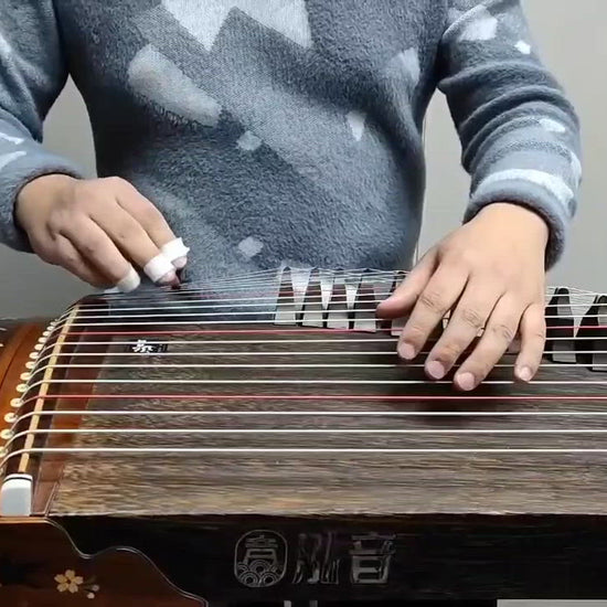 Recommended premium travel-size guzheng - Hongyin 51in Siam Rosewood Carved Guzheng “Chang Xiang Si” 泓音130cm大红酸枝挖筝“长相思”, 高性价比便携古筝, 小古筝, 买古筝, 学古筝, 古筝老师