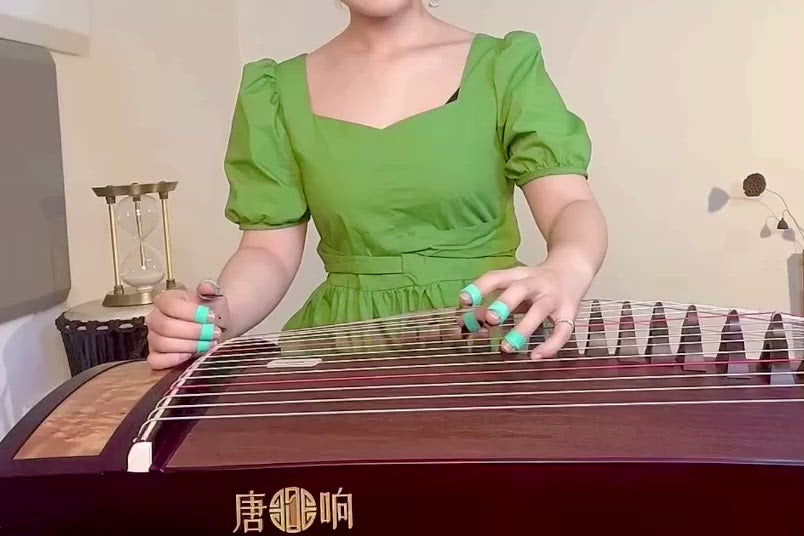 recommended premium 135cm travel-size guzheng | Tangxiang 53in Teak Guzheng “Lamber Mini” 唐响135cm柚木古筝“琥珀Mini” 