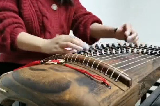 recommended 163cm high-quality guzheng | Tangxiang 63in Paulownia Carved Guzheng “Bian Liang” 唐响163cm古法老桐木挖筝”汴梁“