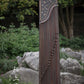 Recommended premium 163cm guzheng -Hongyin 64in Ebony Guzheng "Mo Shang Hua Kai” 泓音163cm黑檀“陌上花开”, 高性价古筝, 标准大古筝, 买古筝, 学古筝, 古筝老师