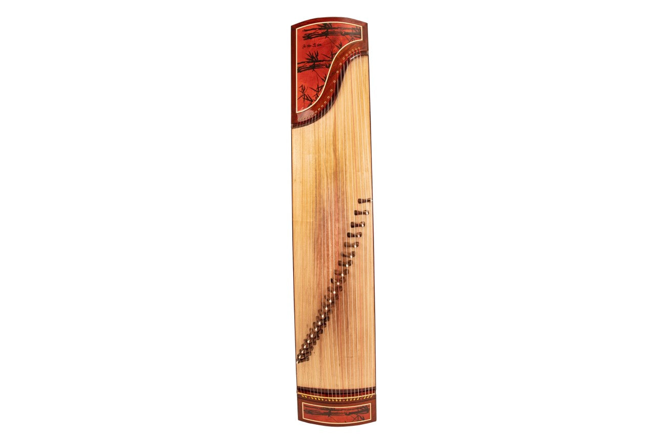 Zhuque Guzheng, Scarlet Bird, buy guzheng,163cm guzheng, full-size guzheng, quality guzheng, premium guzheng, 朱雀古筝“墨竹素悦”，6系列，朱雀海外代理，标准古筝，买古筝，海外买古筝，高性价比古筝｜ Guzheng World 古筝世界
