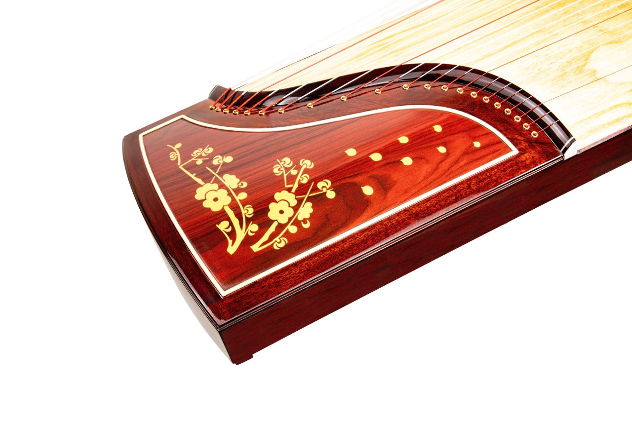 Zhuque Guzheng, Scarlet Bird, buy guzheng,163cm guzheng, full-size guzheng, quality guzheng, premium guzheng, 朱雀古筝“筝悦咏梅”，6系列，朱雀海外代理，标准古筝，买古筝，海外买古筝，高性价比古筝｜ Guzheng World 古筝世界