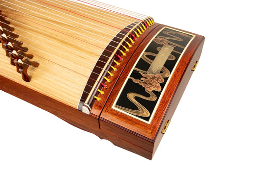 Zhuque Guzheng, Scarlet Bird, buy guzheng,163cm guzheng, full-size guzheng, quality guzheng, premium guzheng, 朱雀古筝“霞光雁塔”，9系列，朱雀海外代理，标准古筝，买古筝，海外买古筝，高性价比古筝｜ Guzheng World 古筝世界