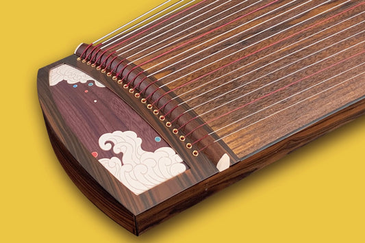 buy premium 135cm travel-size guzheng with Guzheng World | Carefully-picked by Guzheng expert Qing Du | 高性价比便携古筝｜买古筝｜学古筝｜古筝世界