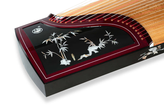 Zhuque Guzheng 790, Scarlet Bird, buy guzheng,163cm guzheng, full-size guzheng, quality guzheng, premium guzheng, 朱雀古筝790，朱雀海外代理，标准古筝，买古筝，海外买古筝，高性价比古筝｜ Guzheng World 古筝世界