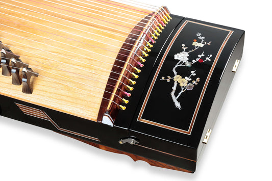 Zhuque Guzheng 690B, Scarlet Bird, buy guzheng,163cm guzheng, full-size guzheng, quality guzheng, premium guzheng, 朱雀古筝690B，朱雀海外代理，标准古筝，买古筝，海外买古筝，高性价比古筝｜ Guzheng World 古筝世界