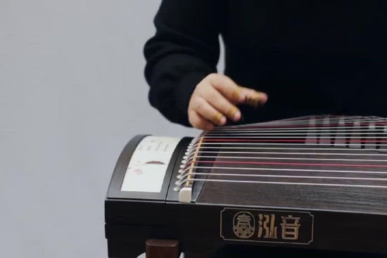 Recommended premium travel-size guzheng - Hongyin 51in Ebony Guzheng “Xi Chuang Hua Die” 泓音130cm黑檀古筝“西窗画蝶”, 高性价比便携古筝, 小古筝, 买古筝, 学古筝, 古筝老师
