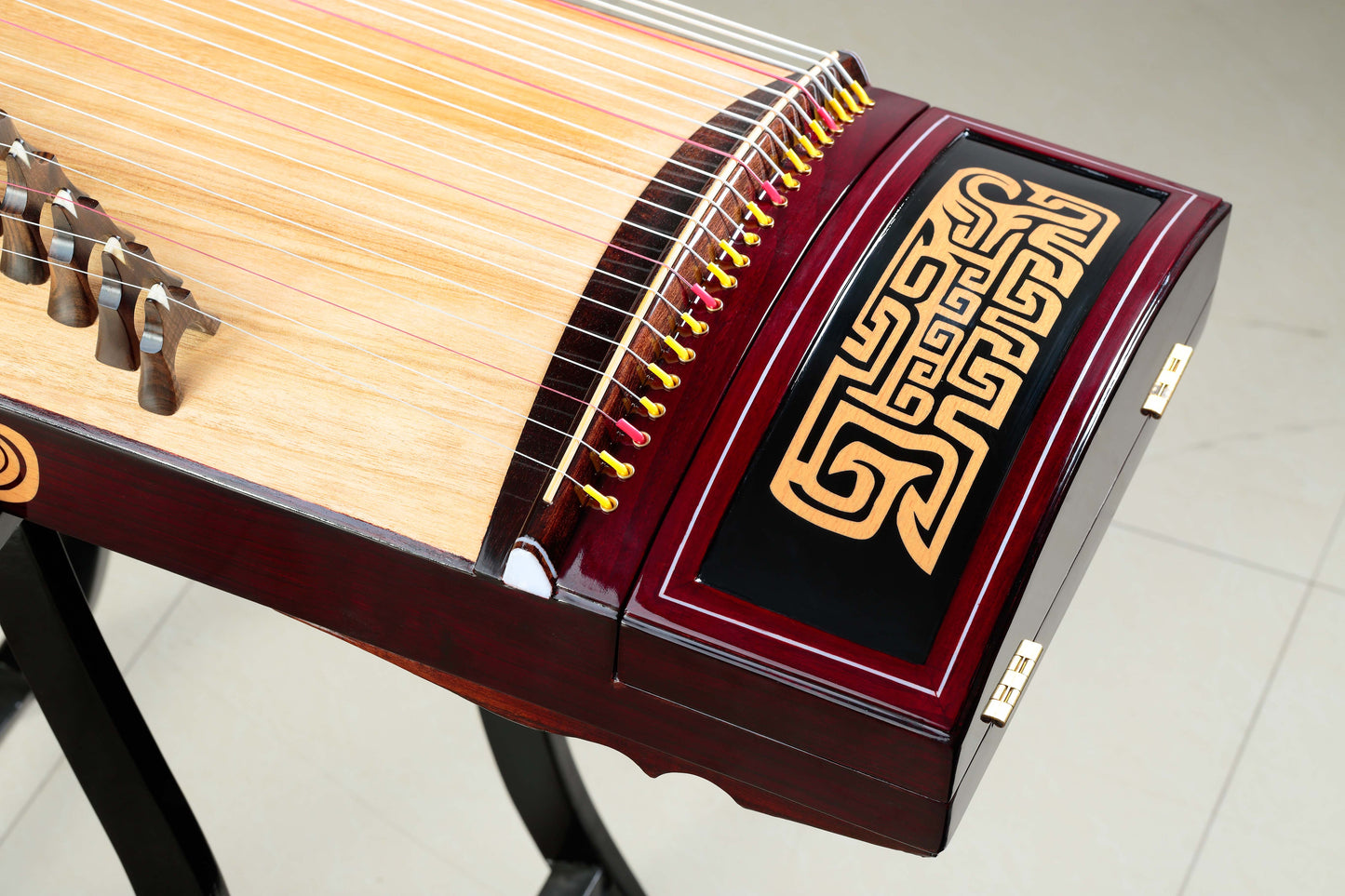 Zhuque Guzheng 078A, Scarlet Bird, buy guzheng,163cm guzheng, full-size guzheng, quality guzheng, premium guzheng, 朱雀古筝780A，朱雀海外代理，标准古筝，买古筝，海外买古筝，高性价比古筝｜ Guzheng World 古筝世界